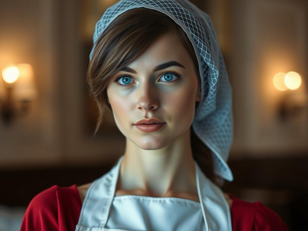 Um Retrato Foto-realista Do Tamanho De Uma Jovem Mulher De Corpo