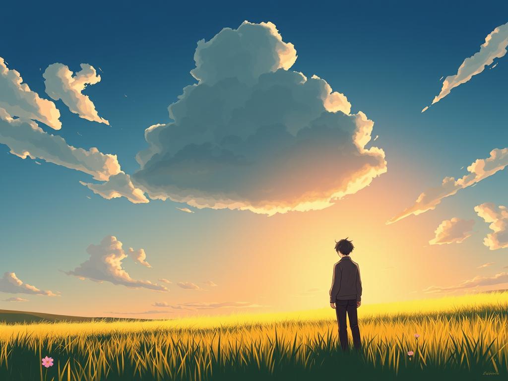 Atop A Floating Island Suspended In The Sky Several Mystics