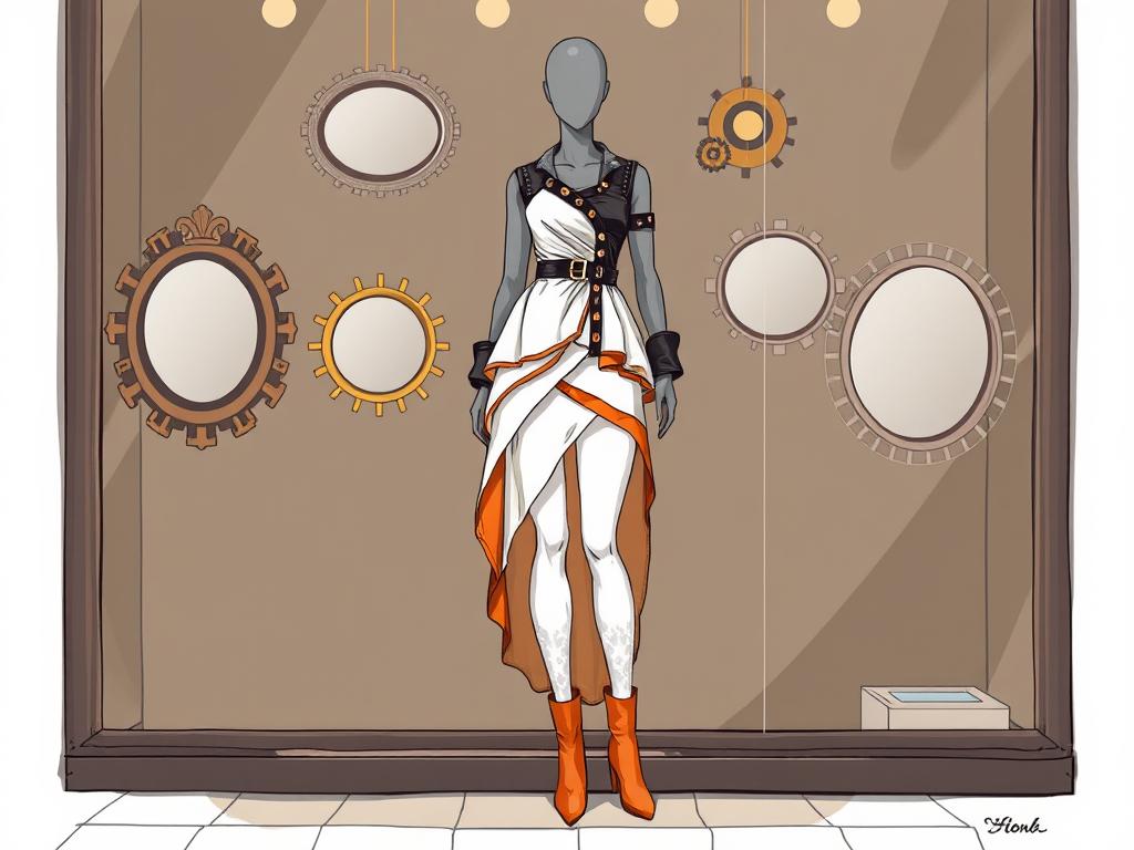 Image From Perspective Of A Woman Who Is Looking To Own Blouse