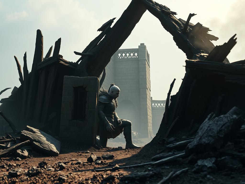 The Kitchen’s Low‑angled View Captures Mother Mariam Reaching