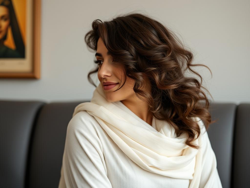 A Side Profile Of A Human With Energy Lines Running Through Their
