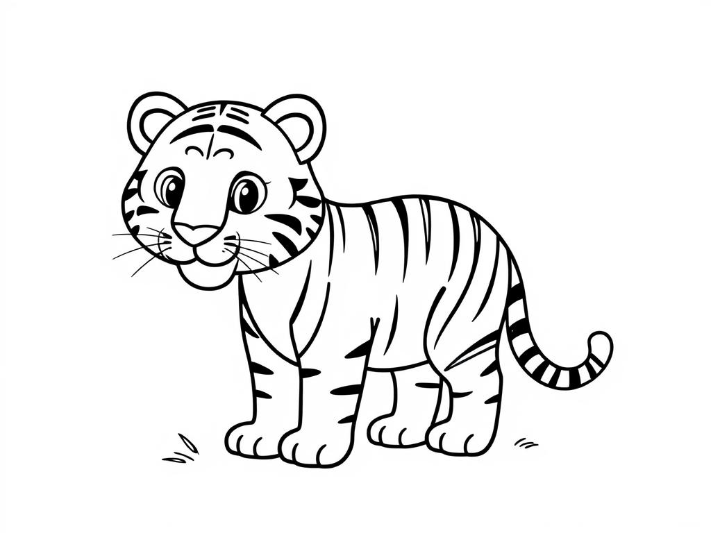 Create A Book Cover For The Title Kids Coloring Book - Animals